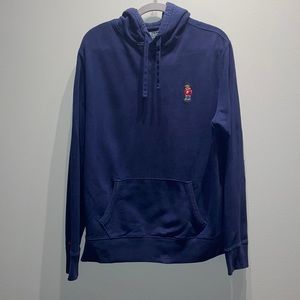 Polo Ralph Lauren navy hoodie. Mens large.